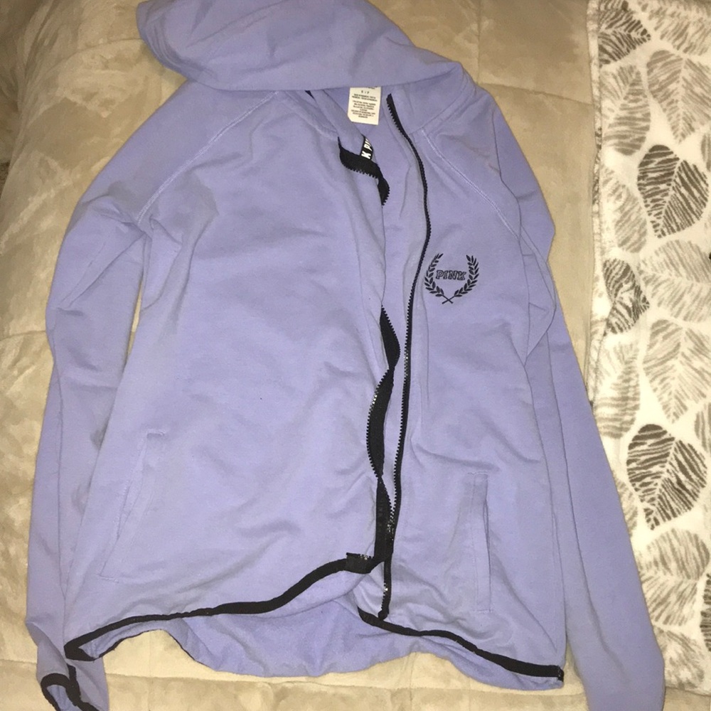 Pink running jacket